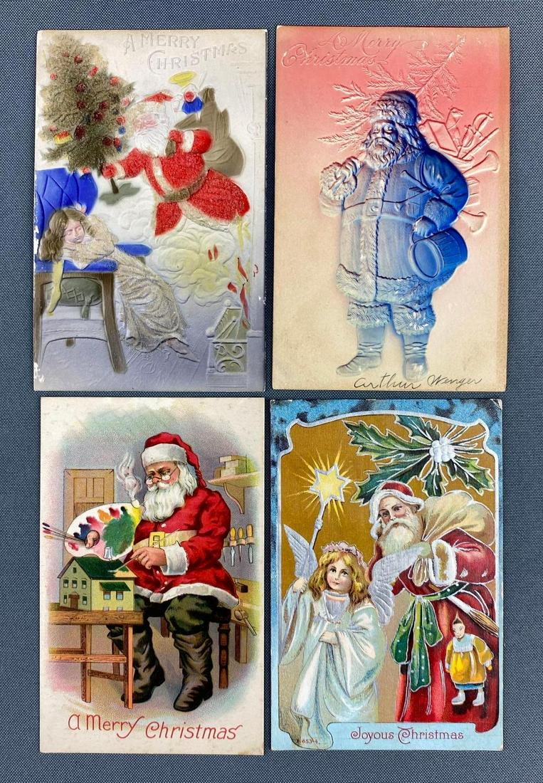 Postcards - Christmas Santa Claus (1 of 6)