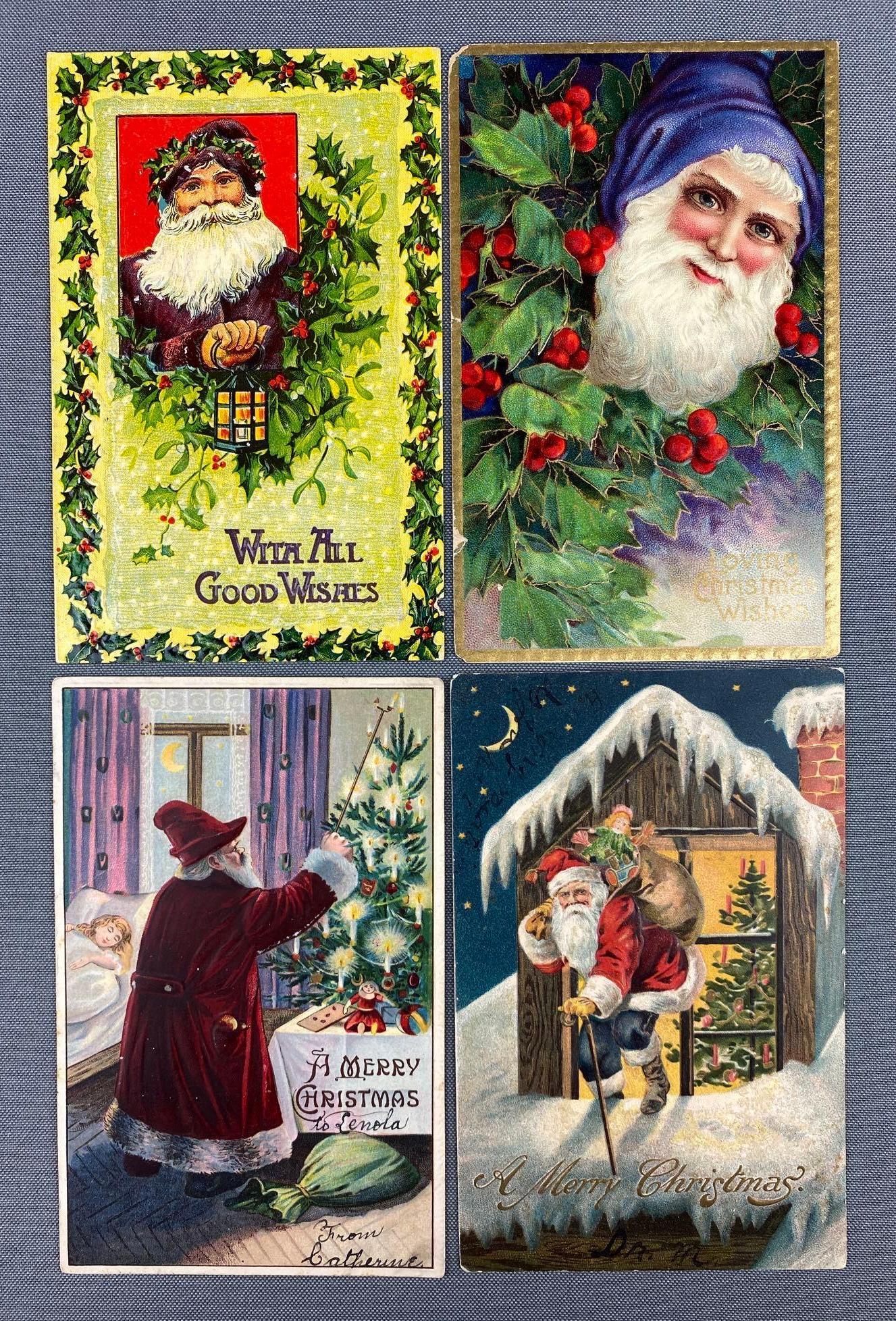 Postcards - Santa Claus Christmas (1 of 4)