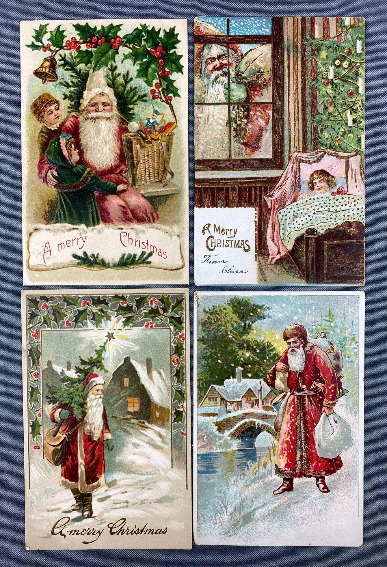 Postcards - Christmas Santa Claus (1 of 3)