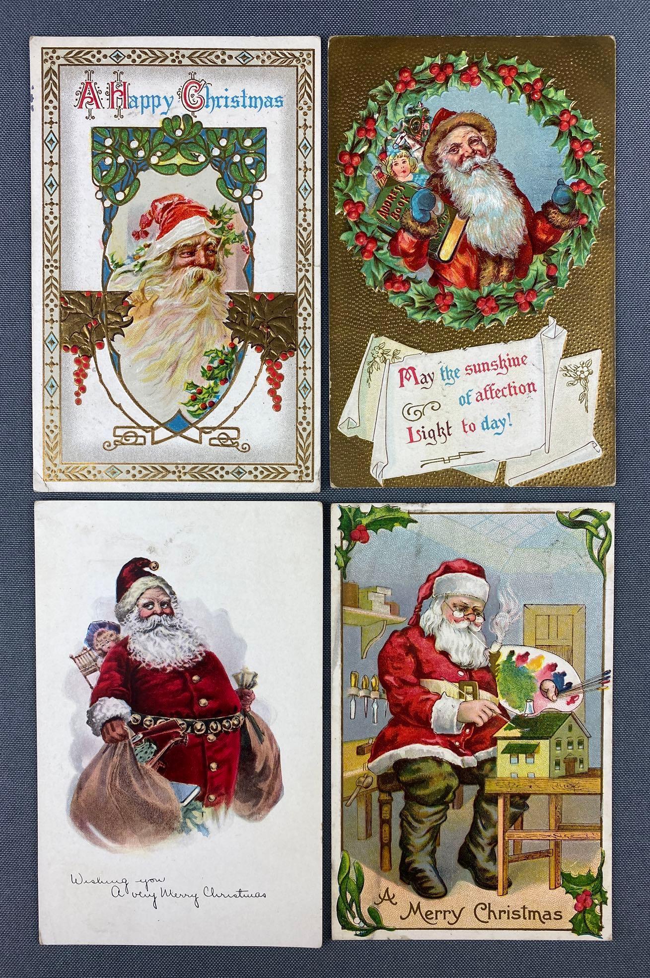 Postcards - Christmas Santa Claus (1 of 6)