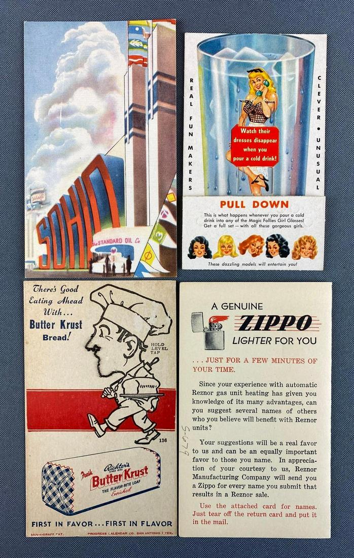 Postcards - Advertising (1 of 3)