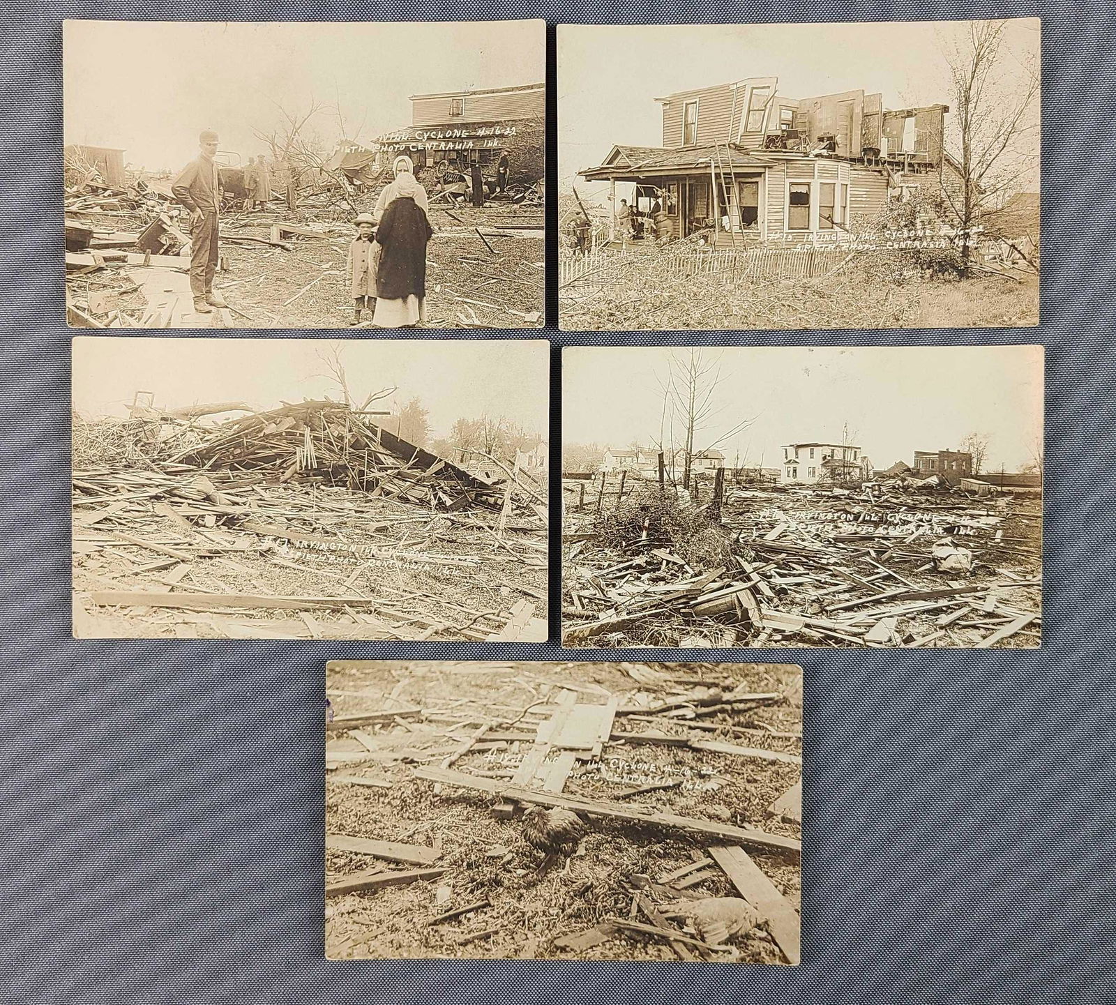 Postcards - Disaster Illinois Tornado (1 of 2)