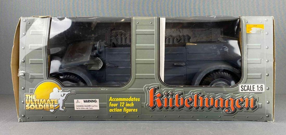The Ultimate Soldier Kubelwagen WW2 German Military Vehicle: 2000, 1:6 scale, in original box, for 12 inch figures, 10 1/2 X 24 3/4 X 11 1/2 inches