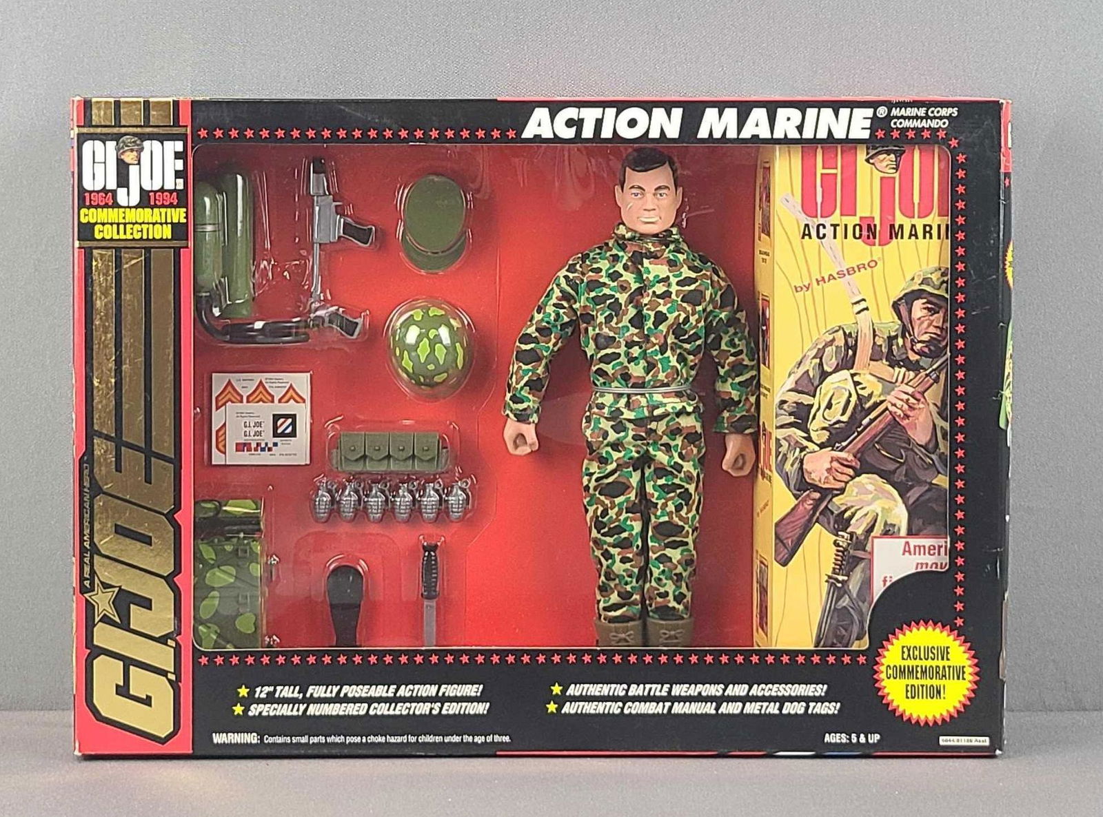 ビンテージ GIJOE アクションマリーン 1964 オリジナル 箱付 美