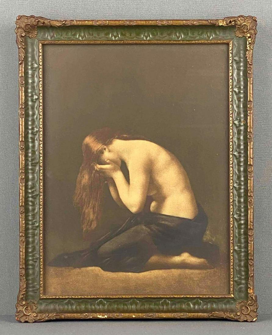 Collotype Jean Jacques Henner Weeping Magdalene (1 of 3)