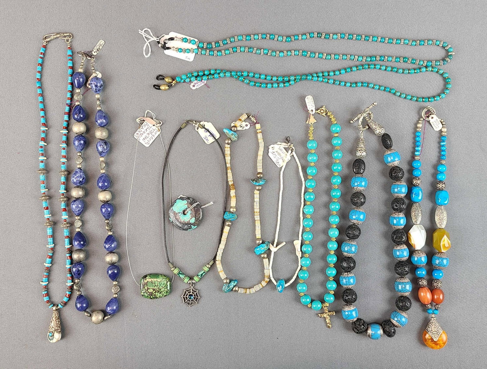 Group of 12 Necklaces and Eyeglass Holder's (1 of 3)