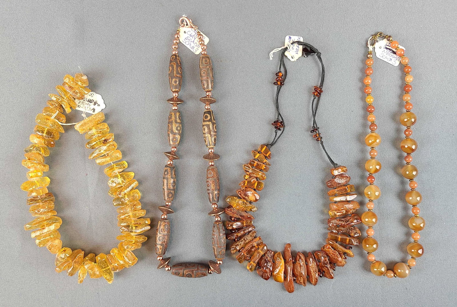 Group of Necklaces and Amber (1 of 3)