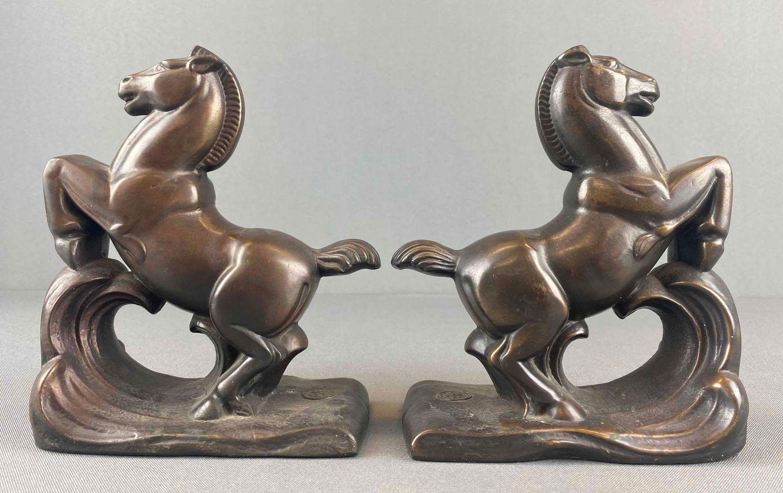 Bronze Collection Francaise Horse Bookends (1 of 5)