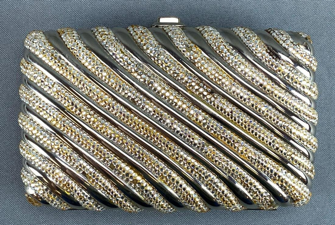Judith Lieber Rhinestone Clutch Purse (1 of 8)