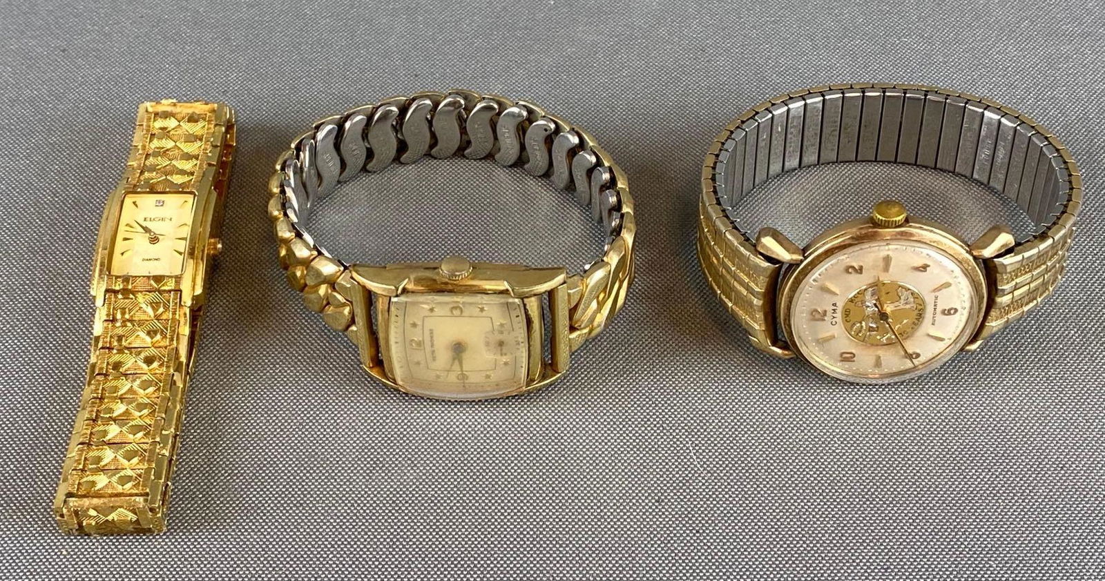 Group of 3 10K Gold Filled Mens Watches (1 of 7)