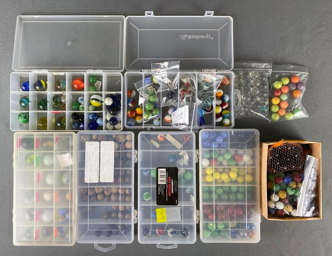 Group of 300+ Assorted Marbles (1 of 9)