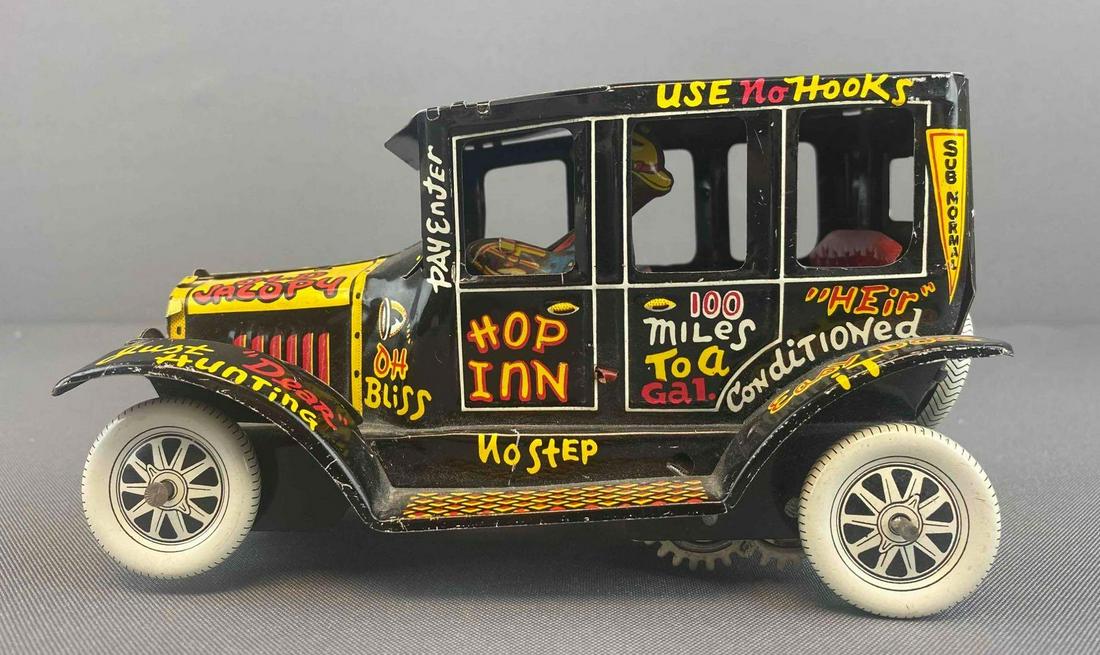 Marx Wind Up Tin Litho Old Jalopy (1 of 6)