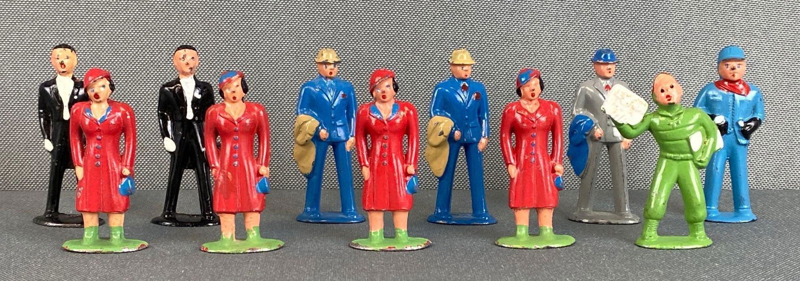 Group of 11 Assorted Barclay Townspeople (1 of 14)