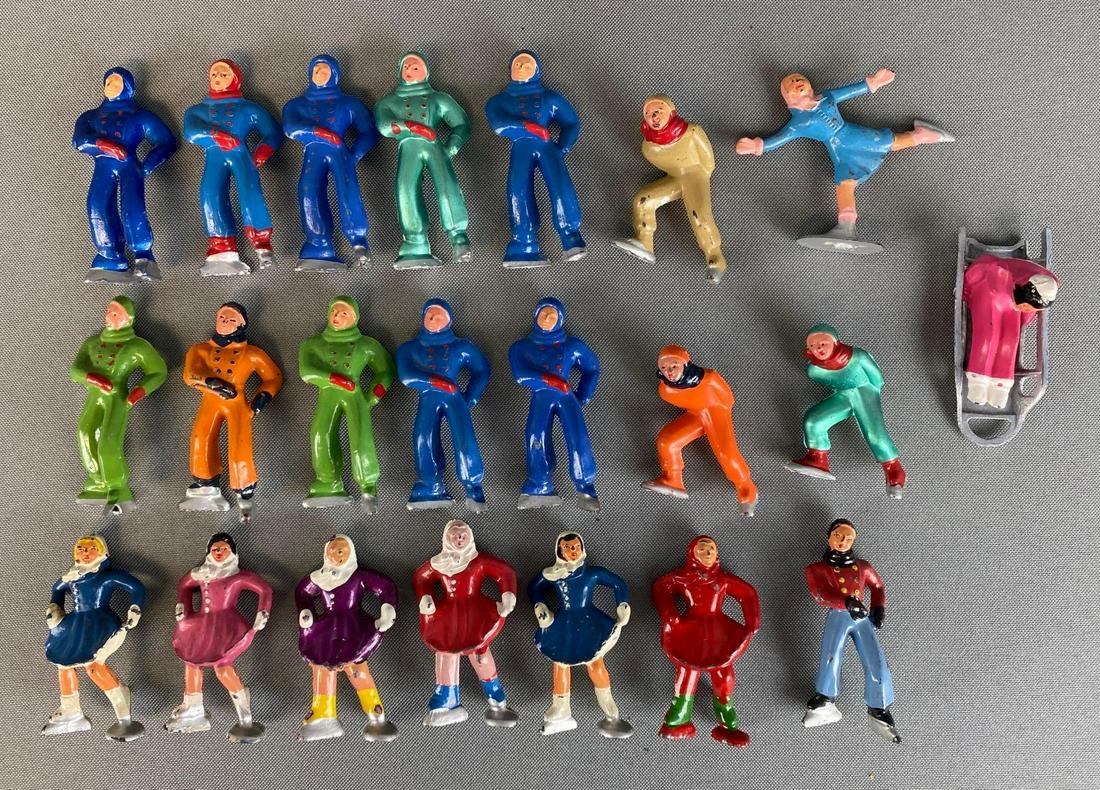 Group of 20+ Barclay Ice Skating Figures (1 of 6)