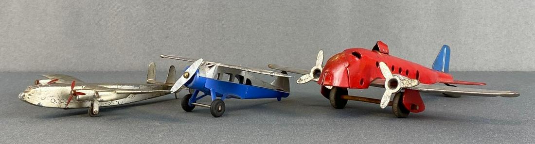 Group of 3 Assorted Metal Airplanes (1 of 6)