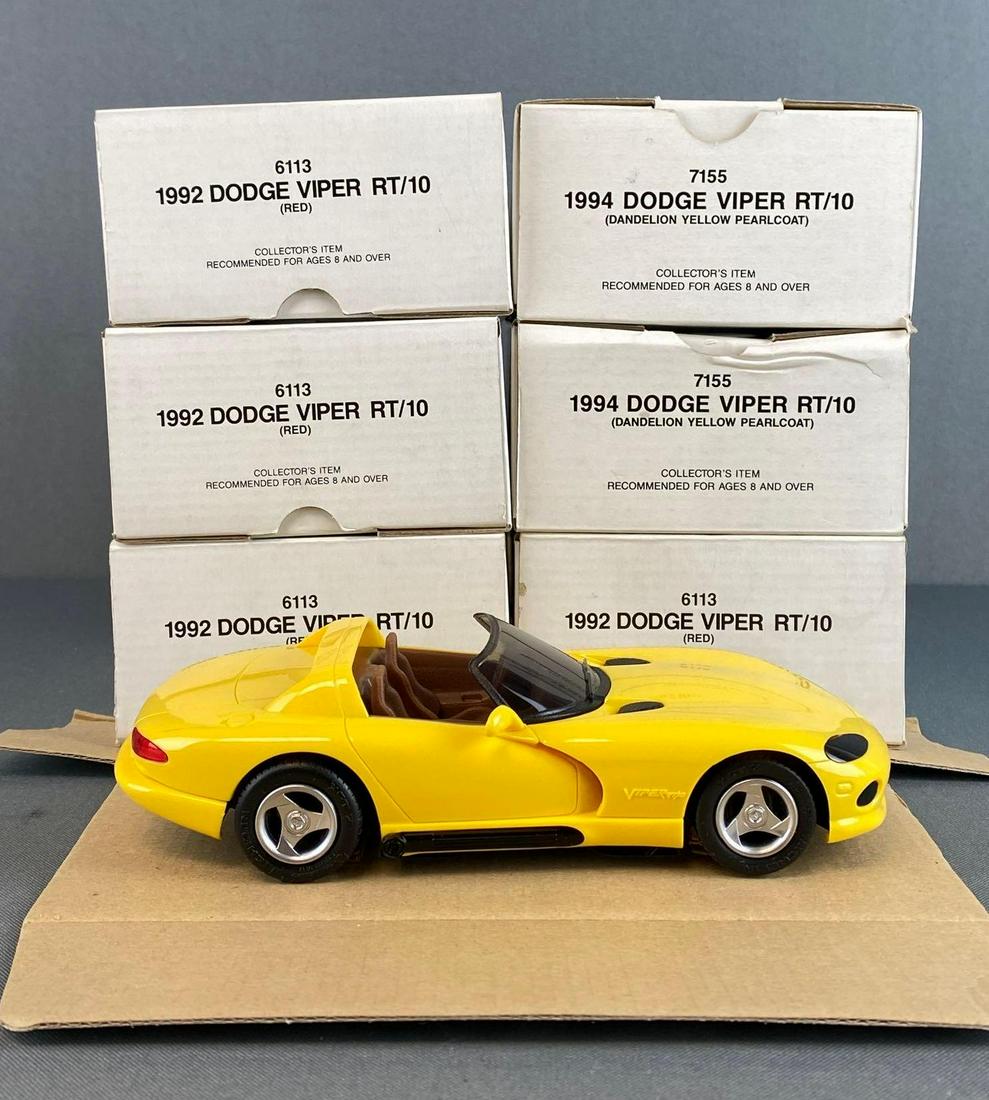 Group of 7 Dodge Viper RT/10 Dealership Promo Cars (1 of 9)