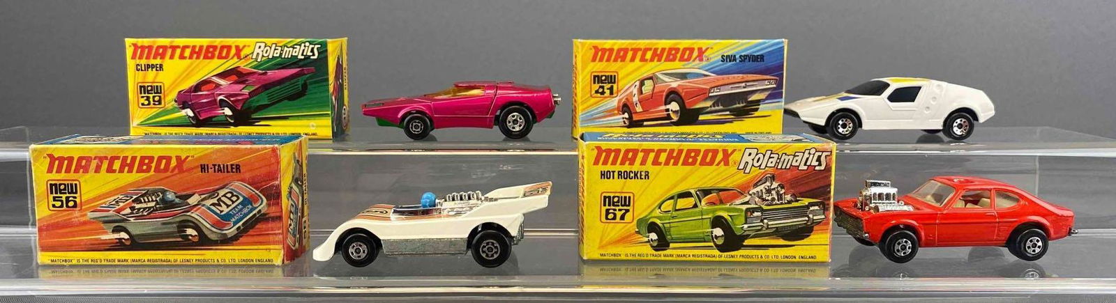 Group of 4 Matchbox Die-Cast Vehicles (1 of 10)