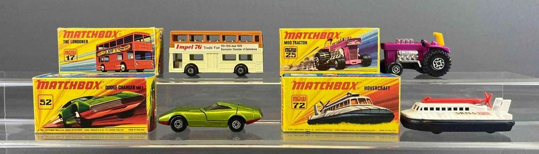 Group of 4 Matchbox Superfast Die-Cast Vehicles (1 of 9)