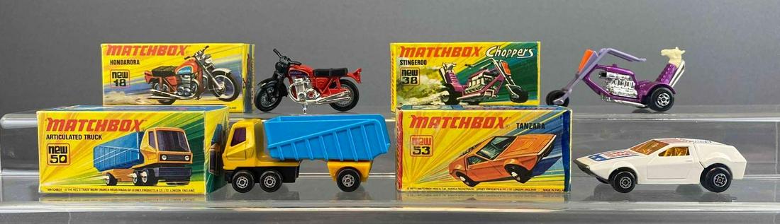 Group of 4 Matchbox Die-Cast Vehicles (1 of 9)