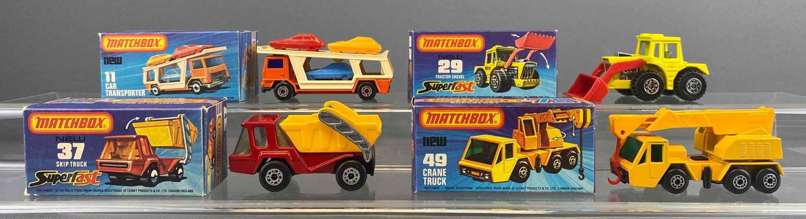 Group of 4 Matchbox Superfast 75 Die-Cast Vehicles (1 of 9)