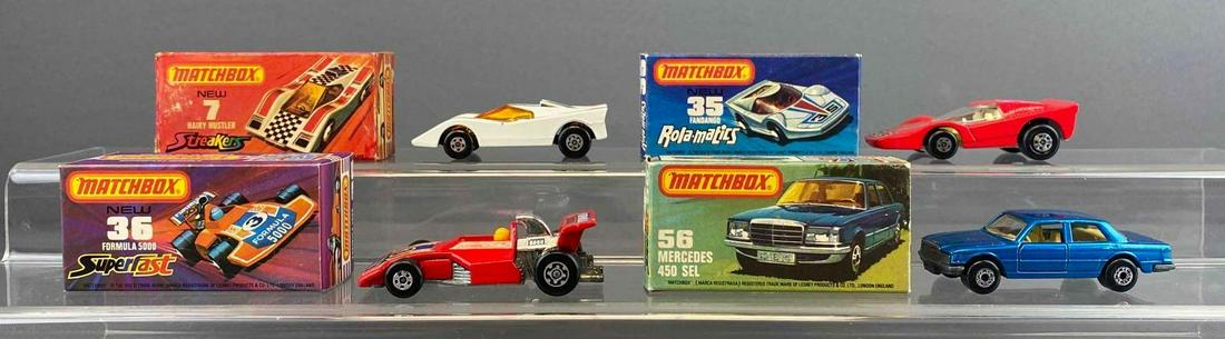 Group of 4 Assorted Matchbox Die-Casts (1 of 9)