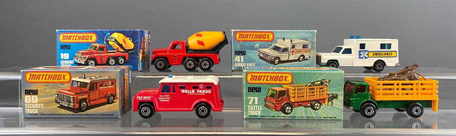 Group of 4 Matchbox 75 Die-Cast Vehicles (1 of 9)