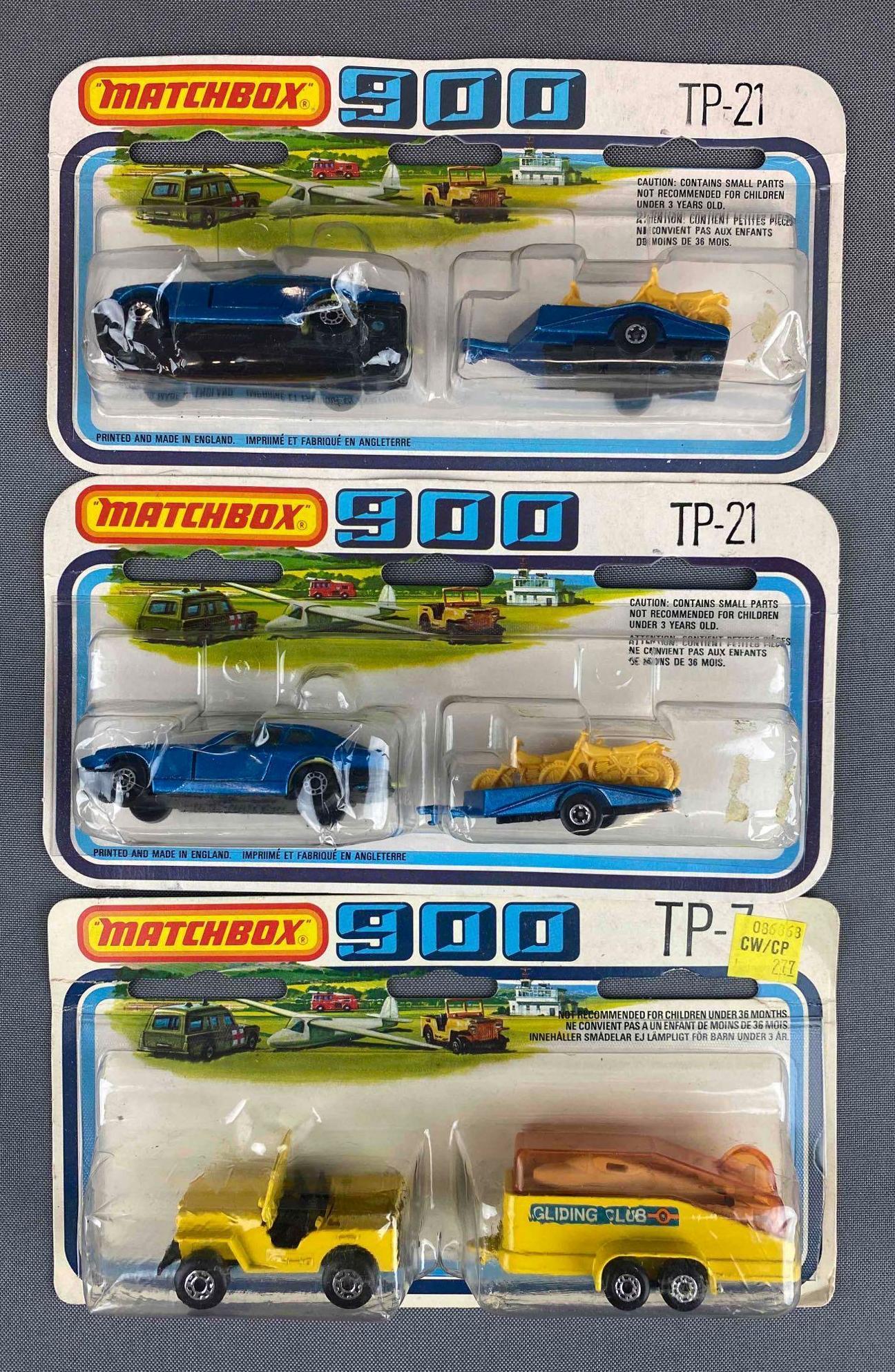 Group of 3 Matchbox 900 TP-7 and TP-21 (1 of 4)