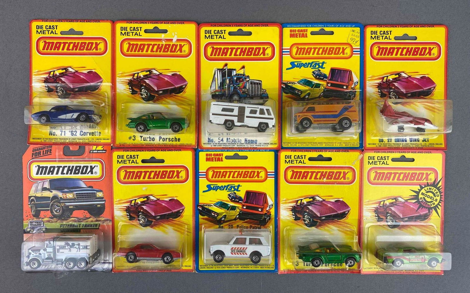Group of 10 Assorted Matchbox Die-cast Vehicles (1 of 4)