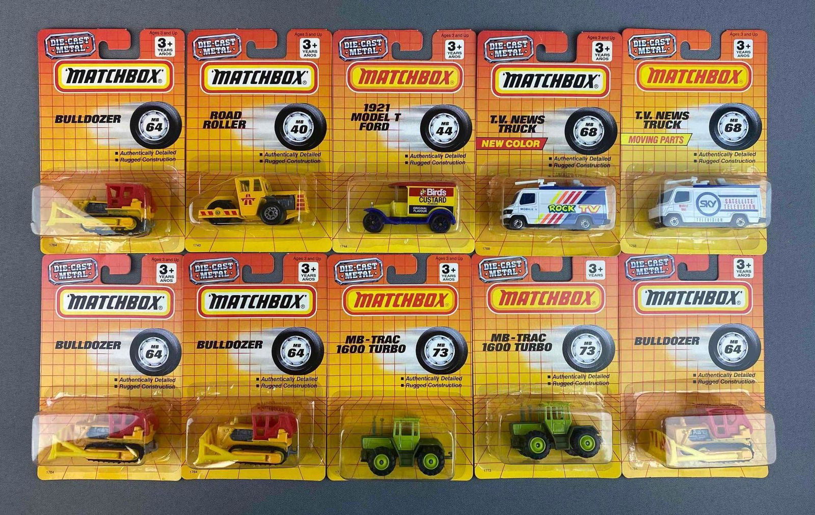 Group of 10 Matchbox Assorted Die-Cast Vehicles (1 of 4)