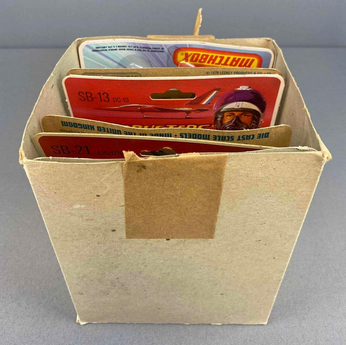 Group of 6 Matchbox SB-13 DC-10: In original shipping sleeve. New in original packaging.