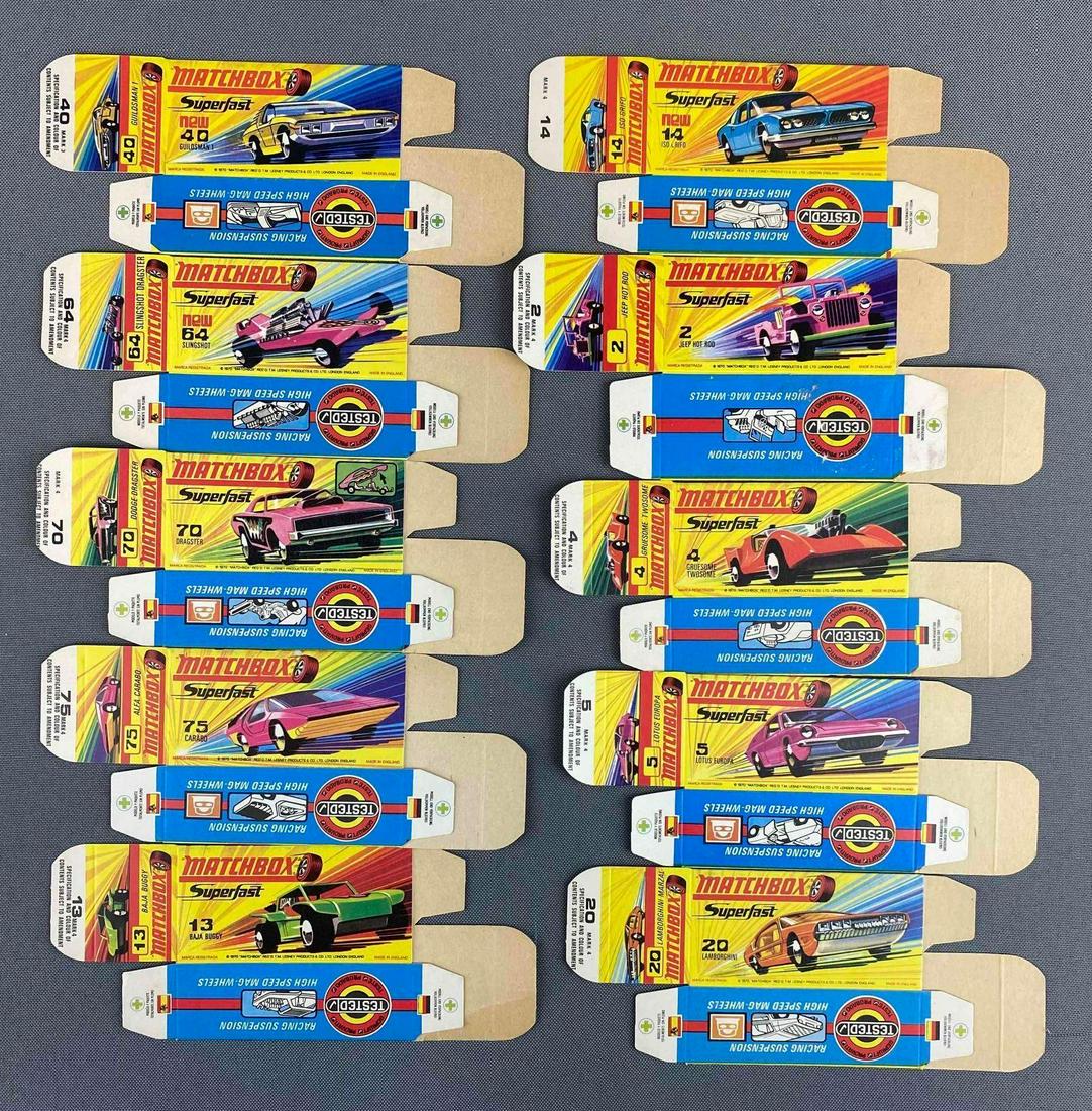 Group of 10 Matchbox H Type Boxes (1 of 2)