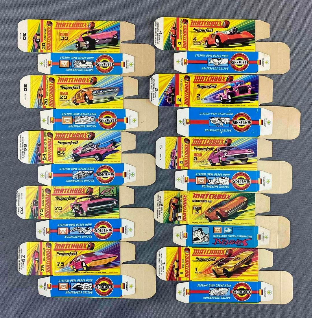 Group of 10 Matchbox H Type Boxes (1 of 2)