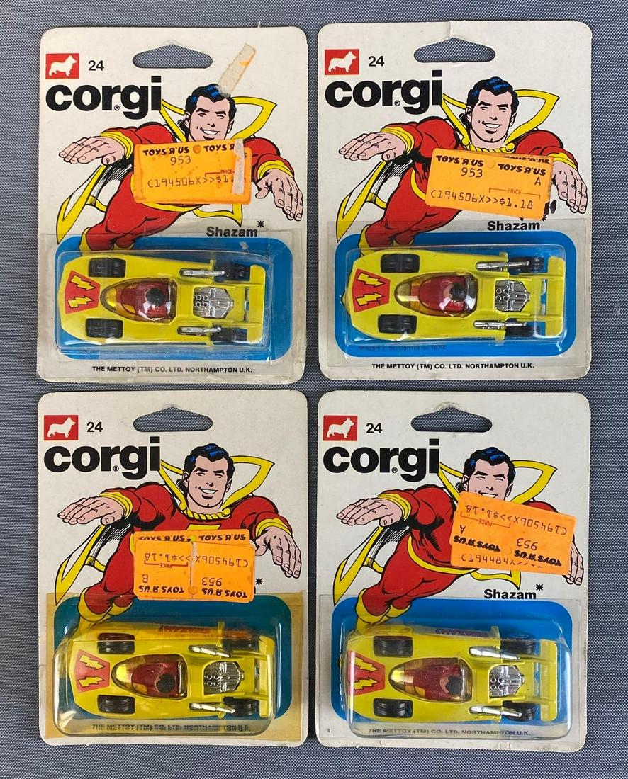 Group of 4 Corgi Shazam Die-Cast Vehicles (1 of 3)