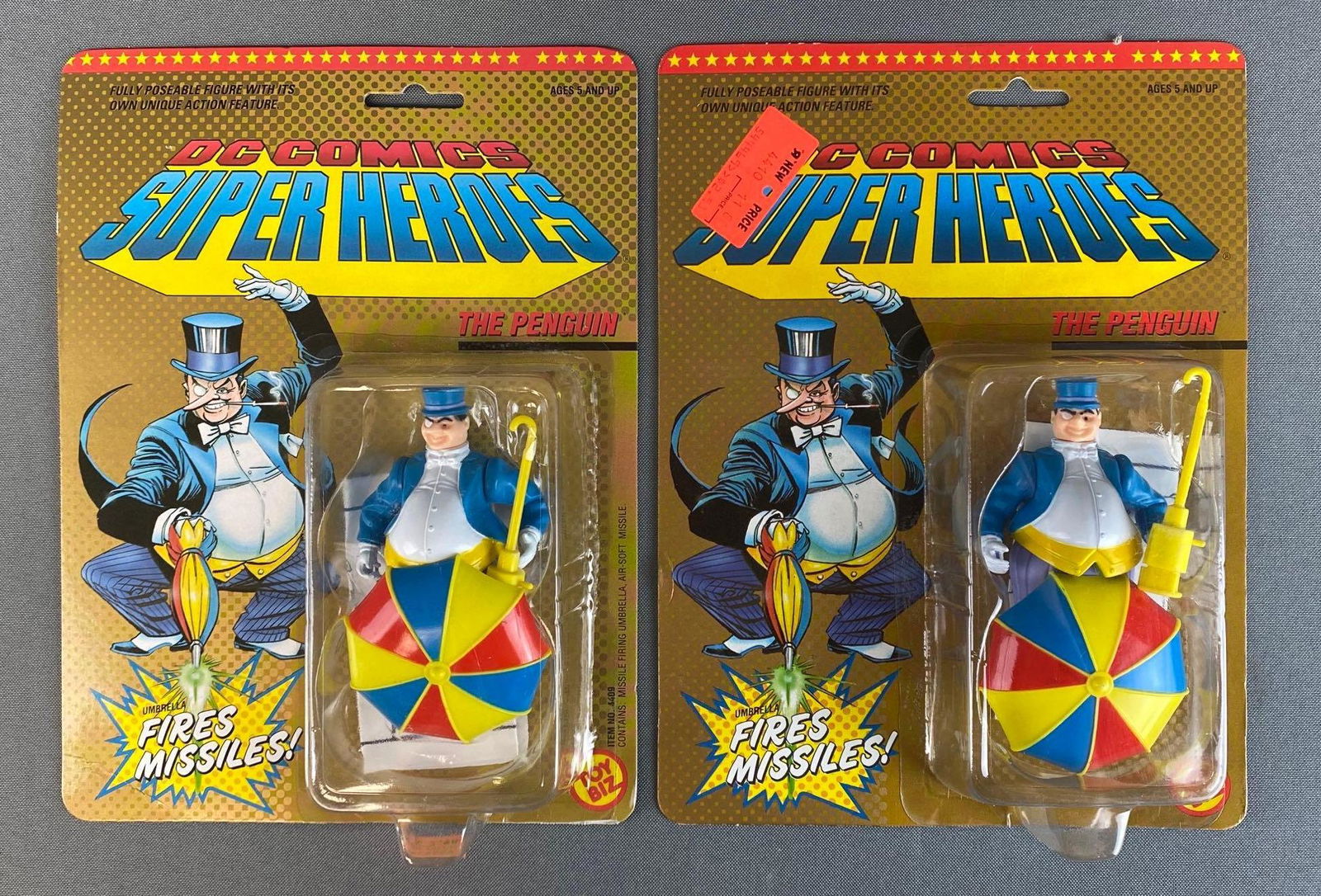 Group of 2 Toy Biz DC Comics The Penguin Figures (1 of 4)