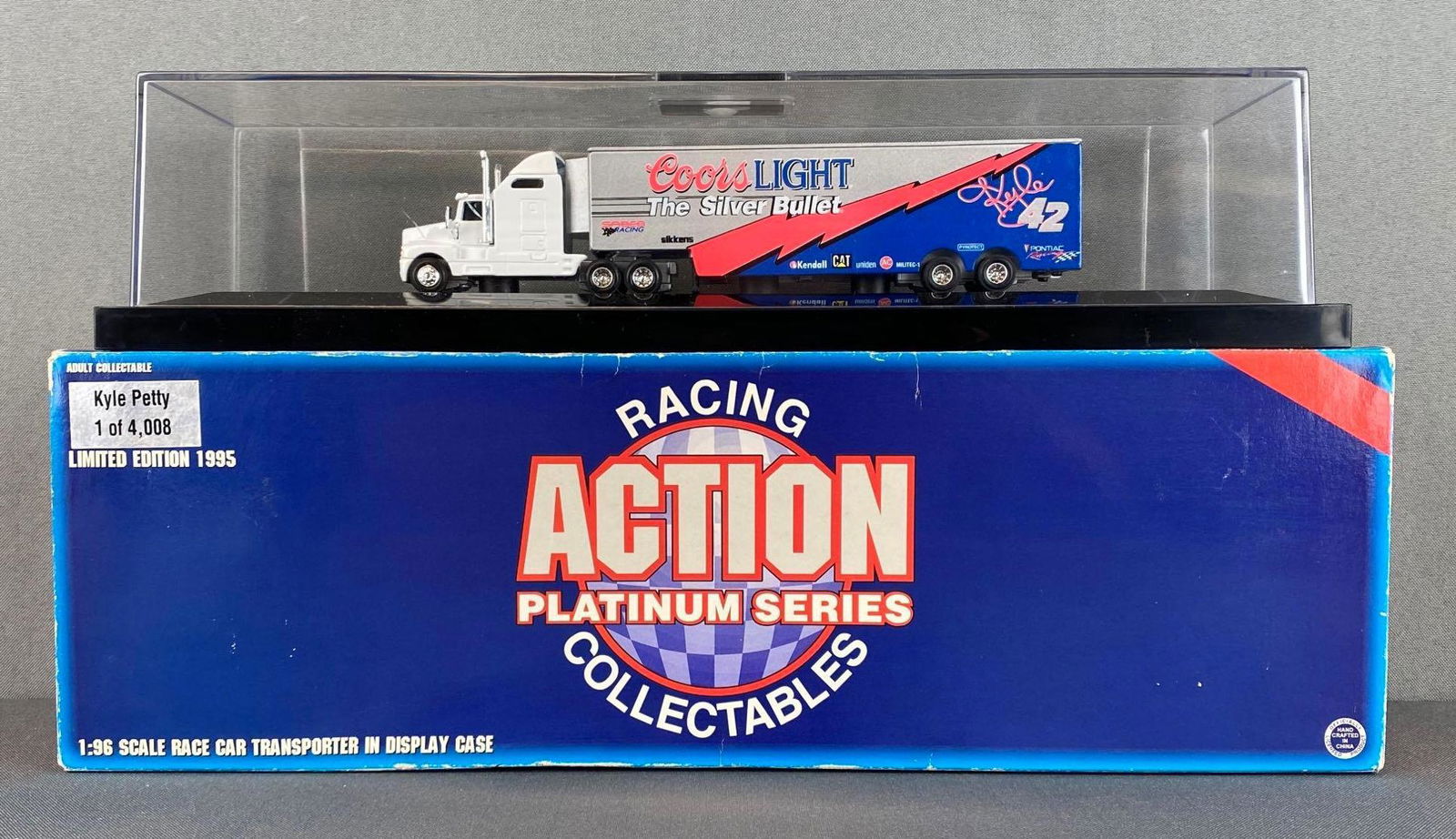Action Platinum Series Race Car Transporter Die-Cast Vehicle (1 of 4)