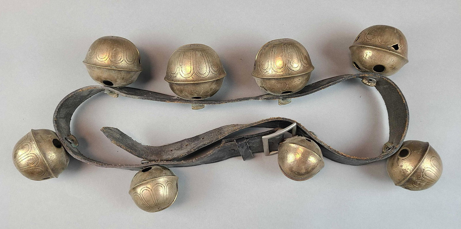 Group of Brass Sleigh Bells (1 of 3)