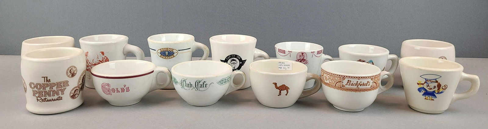 Group of 13 Restaurant Ware Coffee Mugs (1 of 4)