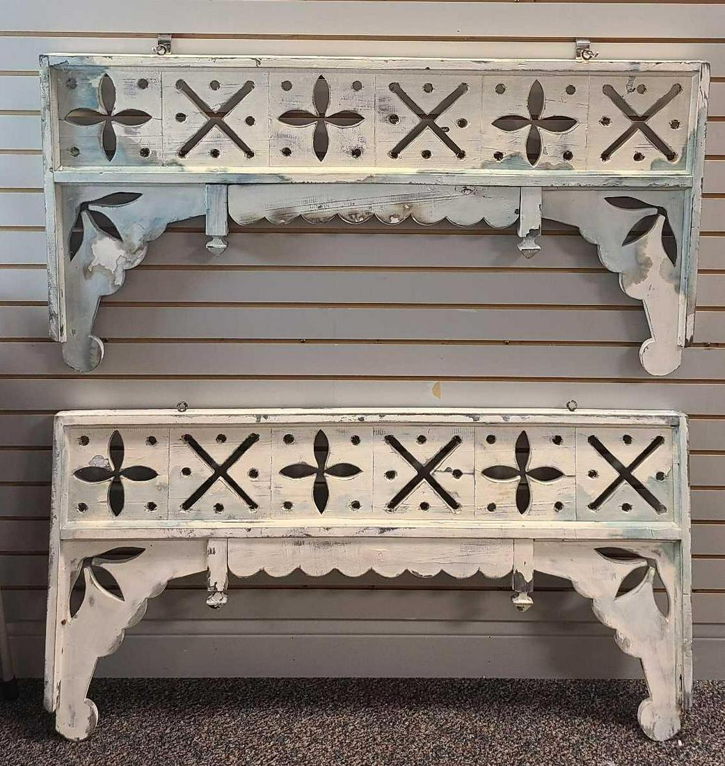 2 pieces of architectural salvage Victorian Gingerbread (1 of 6)