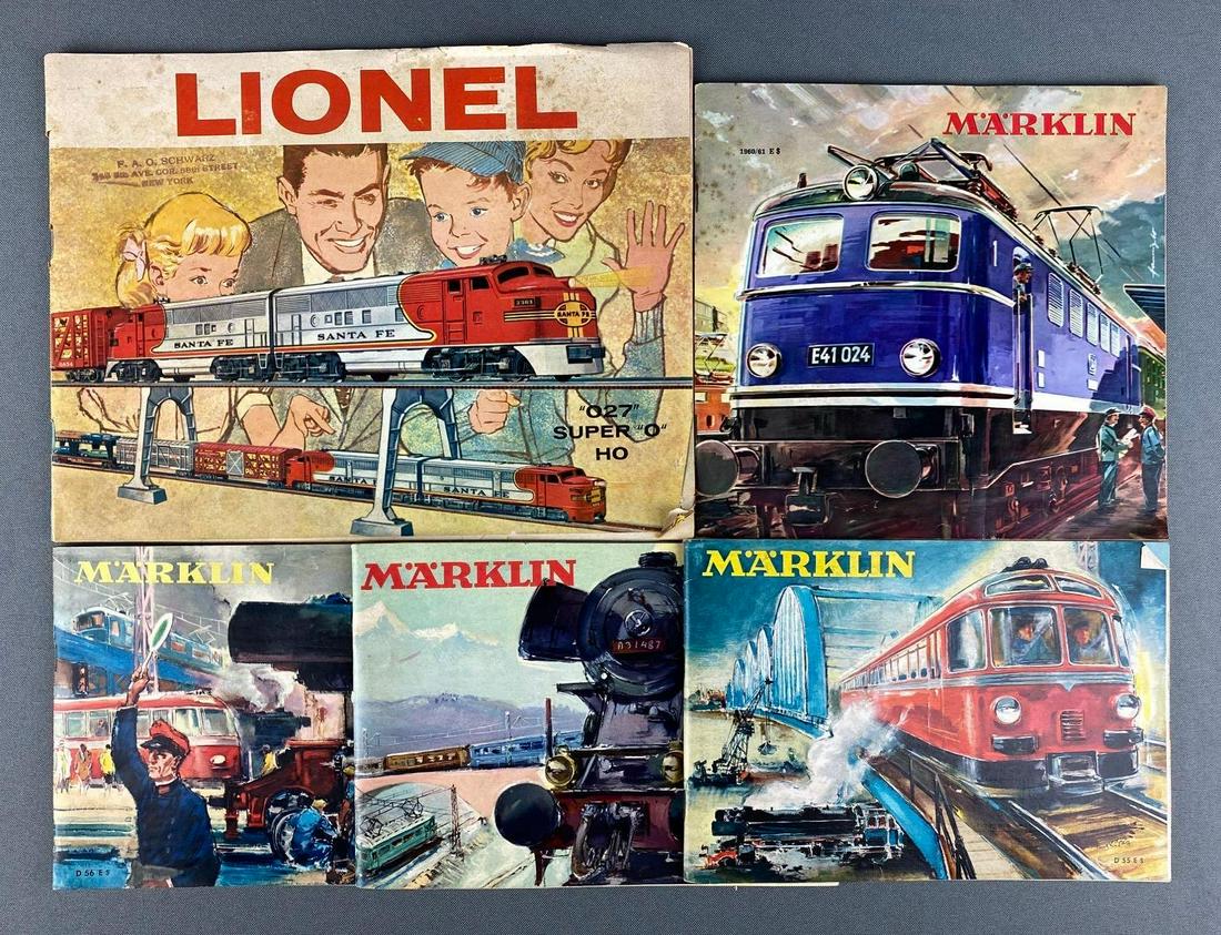 Group of 5 Model Train Catalogs (1 of 5)