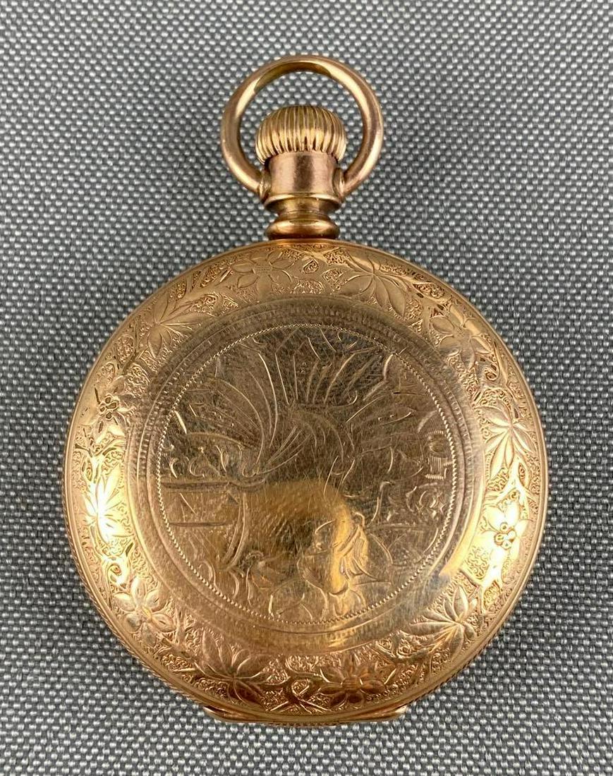 Antique Engraved Elgin Pocket Watch (1 of 5)