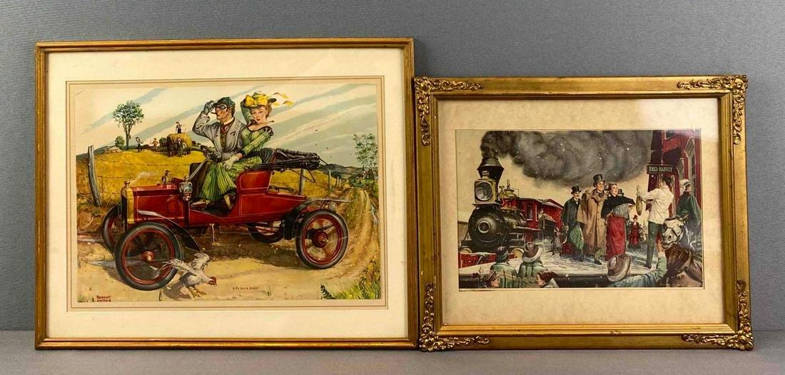 Group of 2 Framed Prints (1 of 4)