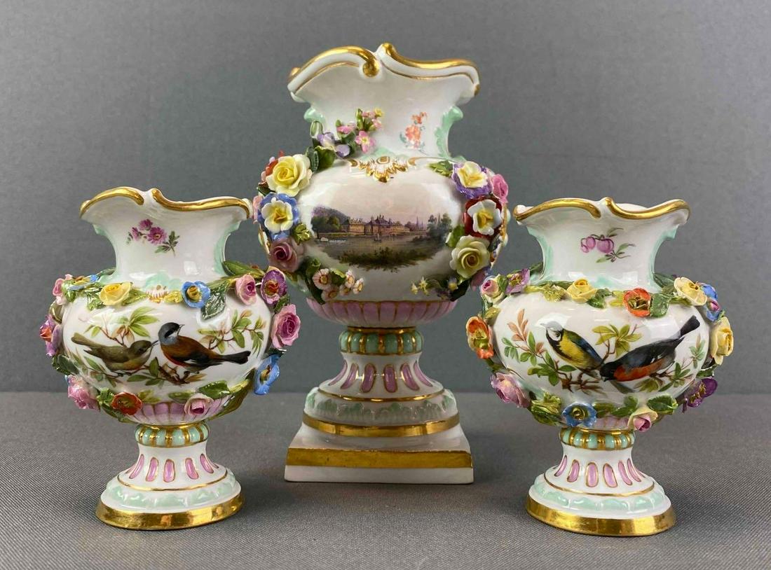 Group of 3 Porcelain Vases (1 of 5)