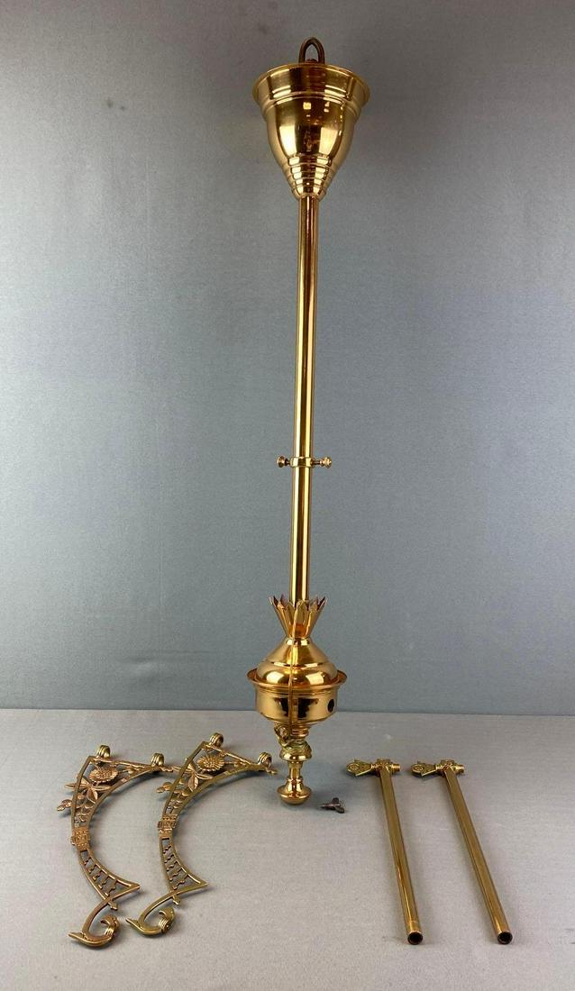 Brass Hanging Lamp Base (1 of 7)