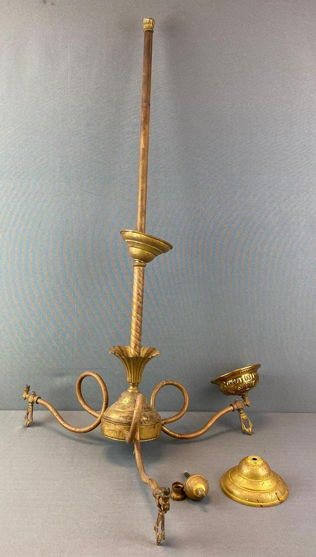 Brass Hanging Lamp Base (1 of 5)