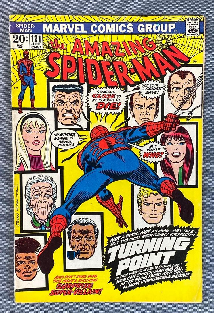 Marvel Comics Group The Amazing Spider-Man No. 121 (1 of 8)