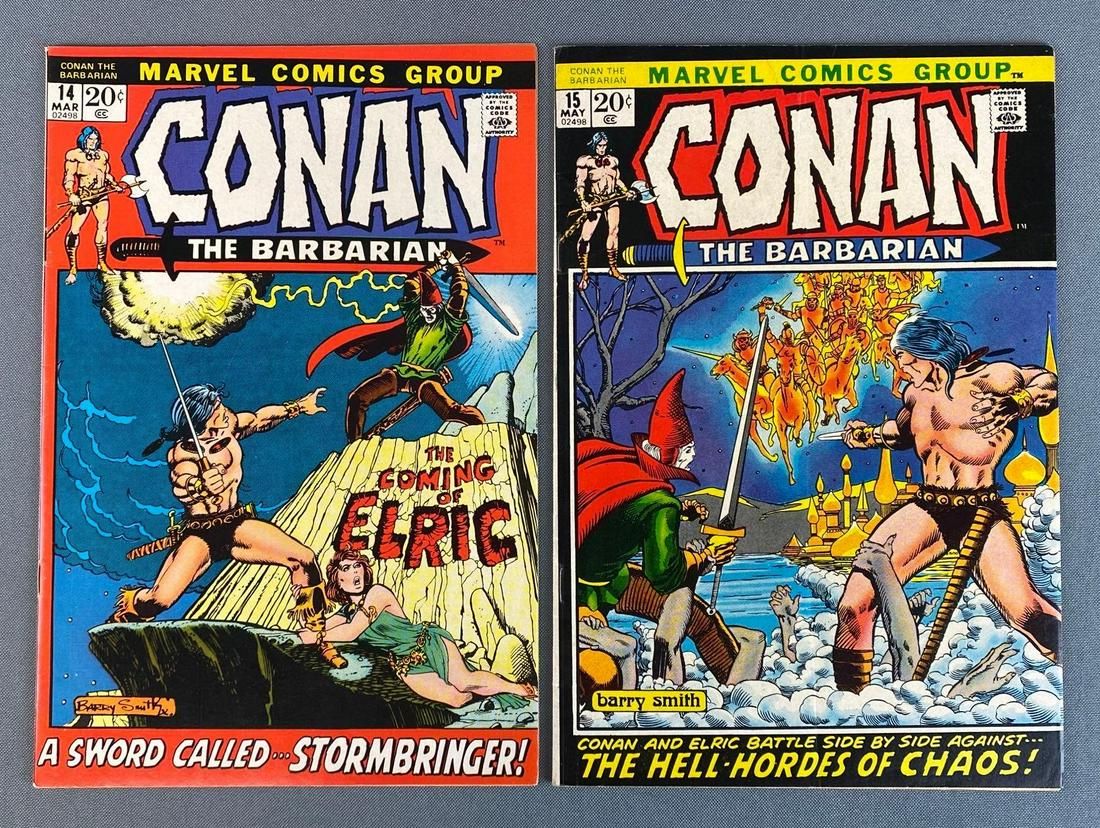 Group of 2 Marvel Conan the Barbarian Comic Books (1 of 10)