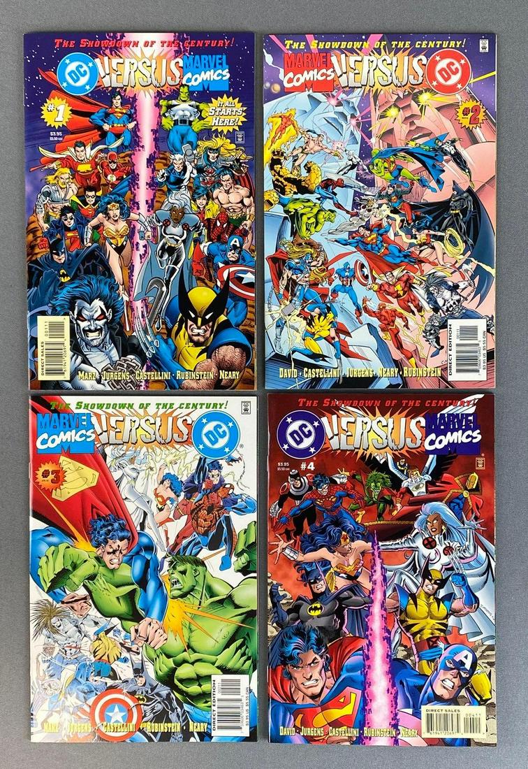 Group of 4 Marvel Vs DC Comic Books (1 of 6)