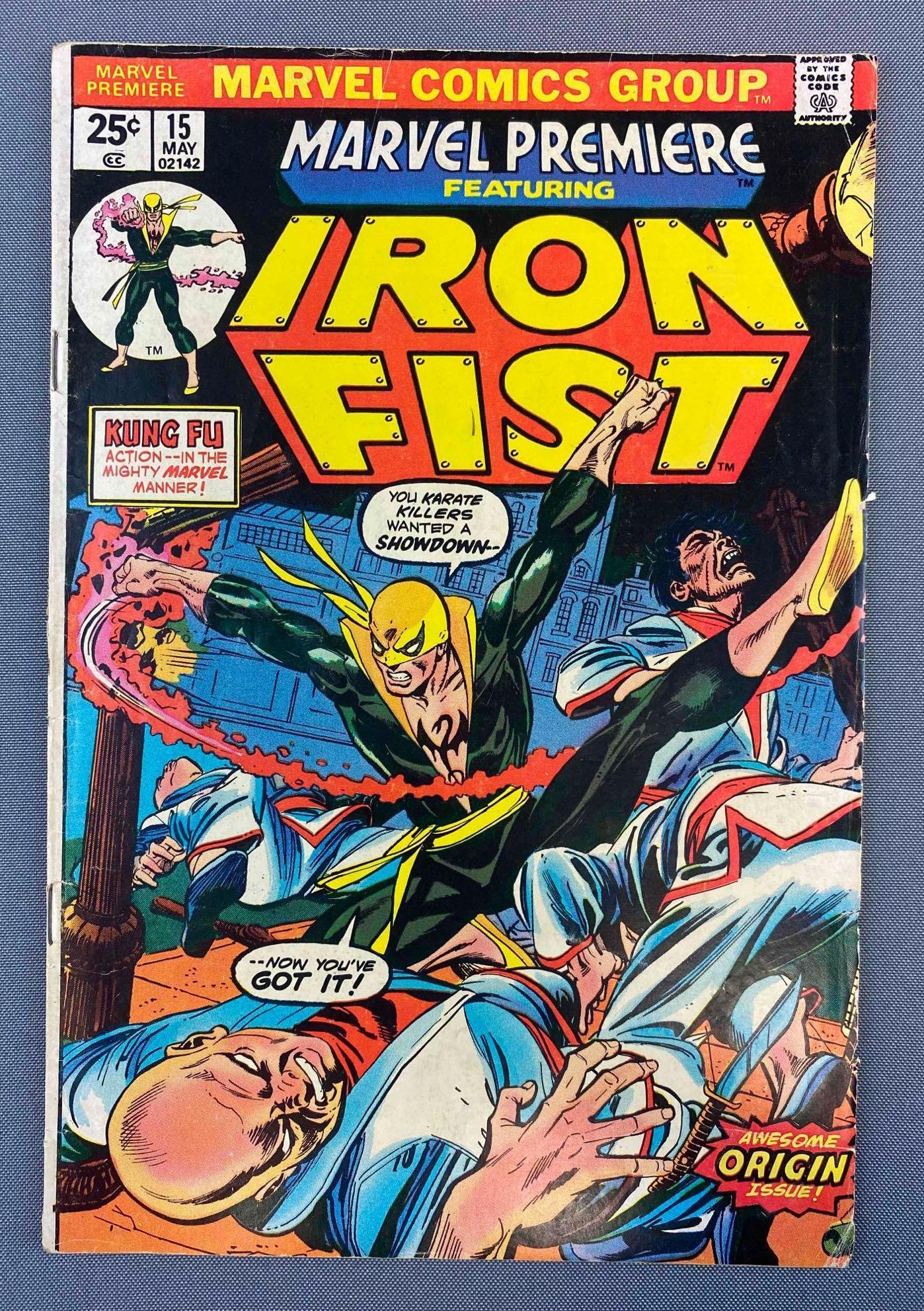 Marvel Premiere Iron Fist No. 15 Comic Book (1 of 8)