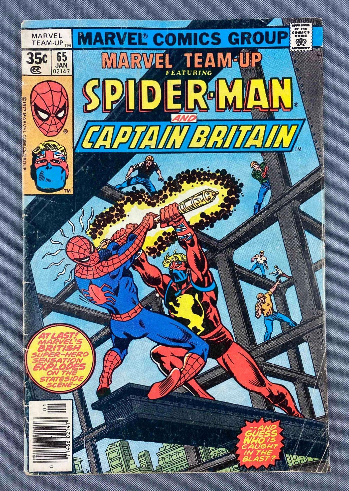 Marvel Team-Up Spider-Man and Captain Britain No. 65 (1 of 8)
