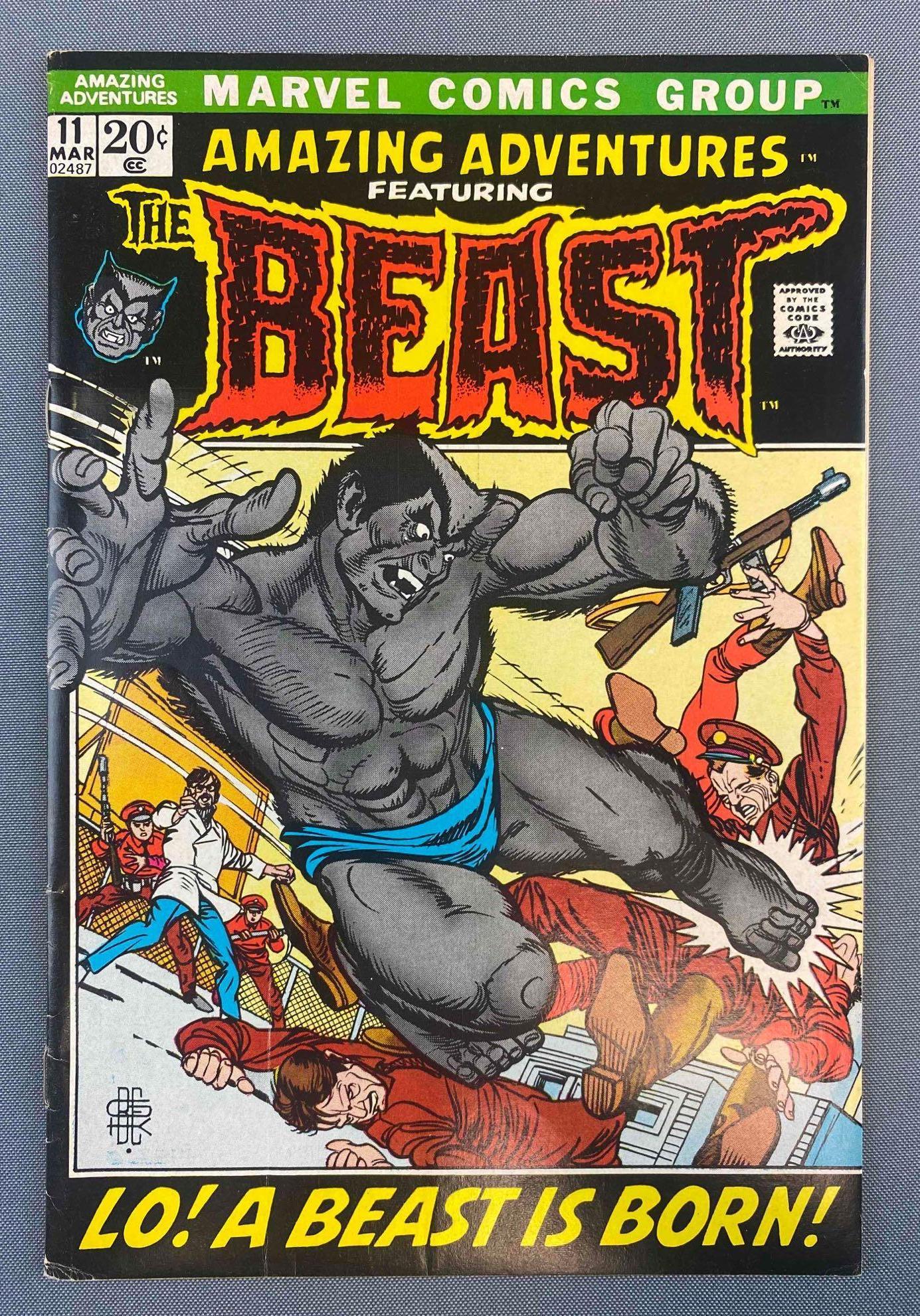 Marvel Comics Amazing Adventures No. 11 Ft The Beast (1 of 8)
